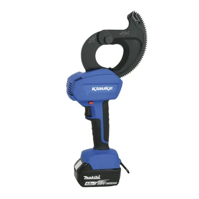 Klauke Ratschenschneider EMS55CU | elektromechanisch | für Alu- & Kupferkabel bis 50mm | 630mm² | Makita 18V Akku