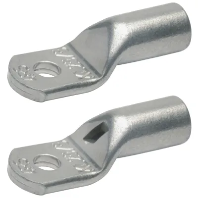 Klauke Rohrkabelschuh 2R12 | 10 mm² M12 | Kupfer verzinnt | für mehrdrähtige Leiter | 180° Anschlusswinkel