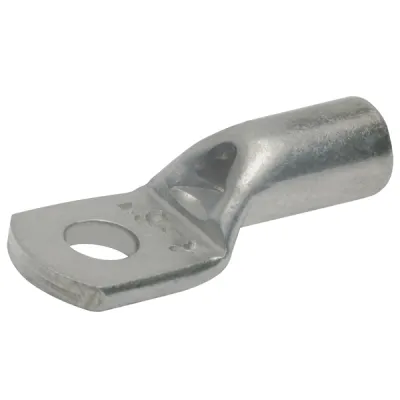 Klauke Rohrkabelschuh 94R5 | 4mm² | M5 Ringform | Kupfer verzinnt | für feindrähtige Leiter | Sichtloch | 180°