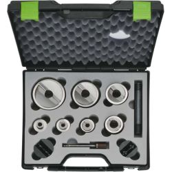 Klauke Spalt-Blechlocher-Satz Set ISO 16-63 52055440SET
