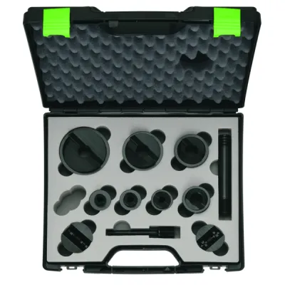 Klauke Spalt-Blechlocher-Satz Set ISO 16-63 52055440SET