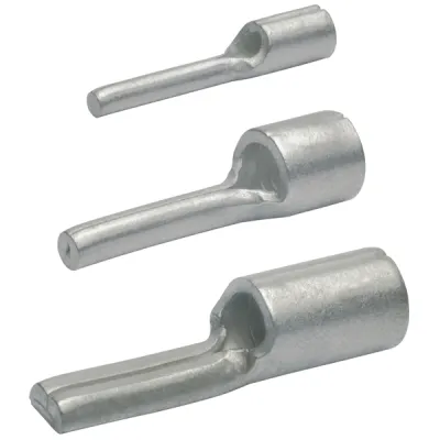 Klauke Stiftkabelschuh ST1717 | 16 mm² | Kupfer verzinnt | kurz | ohne Isolation | für Rundleiter | halogenfrei