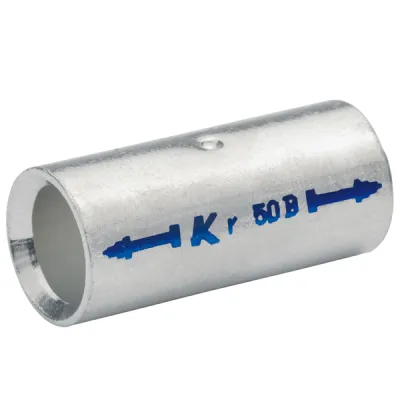 Klauke Stoßverbinder 10B | 10 mm² | verzinnt | Kupfer | lang | für mehrdrähtige Leiter | bis 10 kV