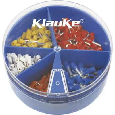 Klauke Sortimentskasten leer ST1L | Streudose 5 Fächer | schlagfester Kunststoff | ohne Inhalt | Organizer