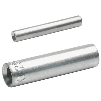 Klauke Stoßverbinder SV10 | 10 mm² Kupfer verzinnt | für Massivleiter & Rundleiter | lang | bis 10 kV | ohne Isolation