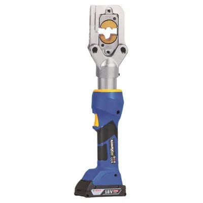 Klauke Universalwerkzeug EKM60UNVCFB | Akku-hydraulisch 18V | Pressen, Schneiden, Lochen | Bluetooth | 2,0Ah | Koffer