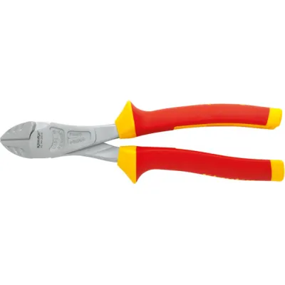 Klauke Kraft-Seitenschneider KL044200IS | 200mm | VDE 1000V | ergonomisch | Präzisionsschneide | abgewinkelt | isoliert