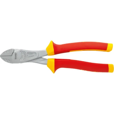 Klauke Kraft-Seitenschneider KL044200IS | 200mm | VDE 1000V | ergonomisch | Präzisionsschneide | abgewinkelt | isoliert