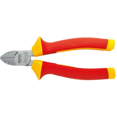 Klauke VDE-Seitenschneider KL040160IS | 160mm | isoliert 1000V | DIN ISO 5749 | ergonomisch | für harte & weiche Drähte