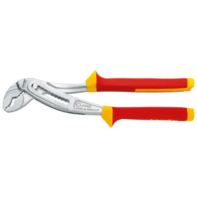 Klauke Wasserpumpenzange KL070250IS | 1000V isoliert | 250mm | 2K-Griff | gehärtete Zähne