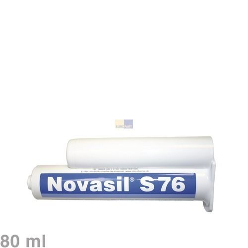 Bild: Klebstoff Dichtstoff Novasil S76 für Backofeninnenscheibe Türgriff Herd 80ml