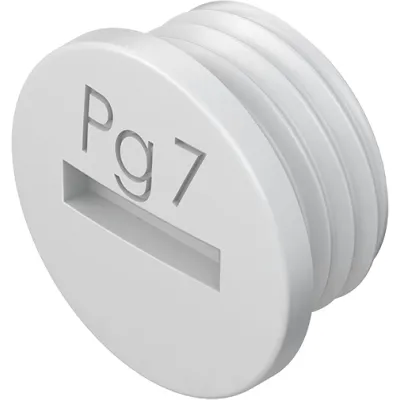 Kleinhuis Verschlussschraube 514/13 | PG13,5 Kunststoff | Polystyrol | halogenfrei | schlagfest | RAL7035 grau
