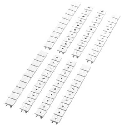 Phoenix Contact Zackband ZB 4 0805001 | Klemmenmarkierung unbedruckt | 4,2 mm | beschriftbar | halogenfrei | weiß