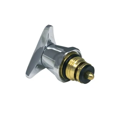 Knebel 1/2" mit Innenoberteil Kaltwasser blau für Armatur 24114 4 HandWerk