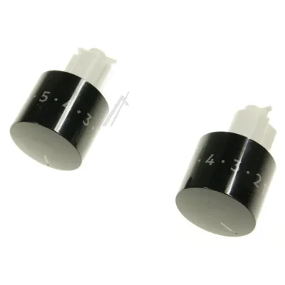 Knebel Energieregler schwarz für Ofen Electrolux 140056184058 Drehknopf Regelung