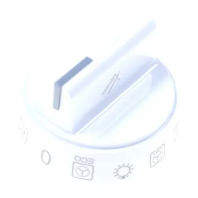 Knebel für Ofen Amica 9071310 weiß Code2V2