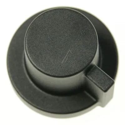Knebel für Ofen Electrolux AEG 140101604019 mattschwarz