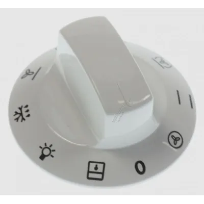 Knebel für Ofen Electrolux AEG 5612263193 Funktionen, weiß