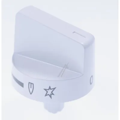 Knebel Gas weiß für Ofen Electrolux AEG 140198832044 Gasregelknopf