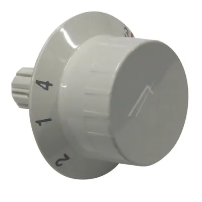 Knebel Programmschaltwerk für Geschirrspüler Küppersbusch 426872 Drehknopf weiß