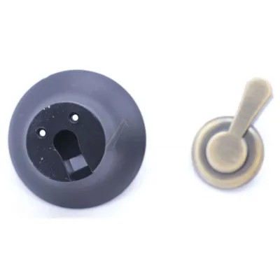 Knebel schwarz für Mikrowelle Hisense/Gorenje 462431 Bedienelement