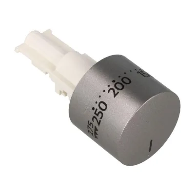Knebel Thermostat Inox für Ofen Electrolux / AEG 140056123023 Temperaturregler E