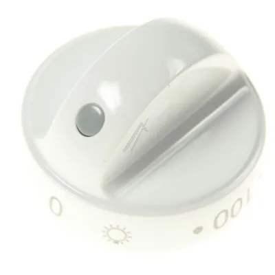 Knebel weiß für Ofen Amica 9042664 Bediendrehknopf