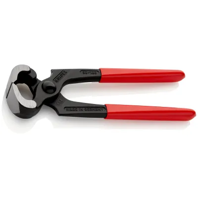 KNIPEX Kneifzange 50 01 160 | 160 mm | Spezial-Werkzeugstahl | hohe Schneidenhärte 60 HRC | poliert | schwarz/rot
