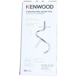 Knethaken für Küchenmaschine DeLonghi AW20011050 Edelstahl