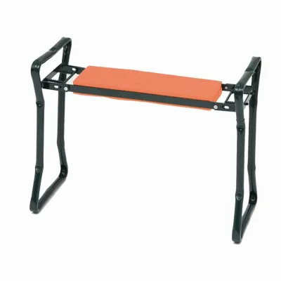 Knie- und Sitzhilfe Kissen orange, Stahlrohr