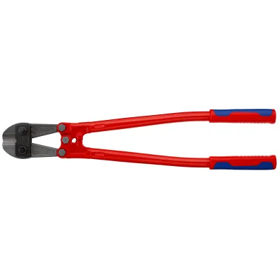Knipex Bolzenschneider 71 72 610 | 610 mm | Schneidleistung bis 48 HRC | Mehrkomponentengriff | Rot