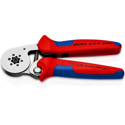 Bild: Knipex Crimpzange selbsteinstell. 180mm 0,08-16qmm