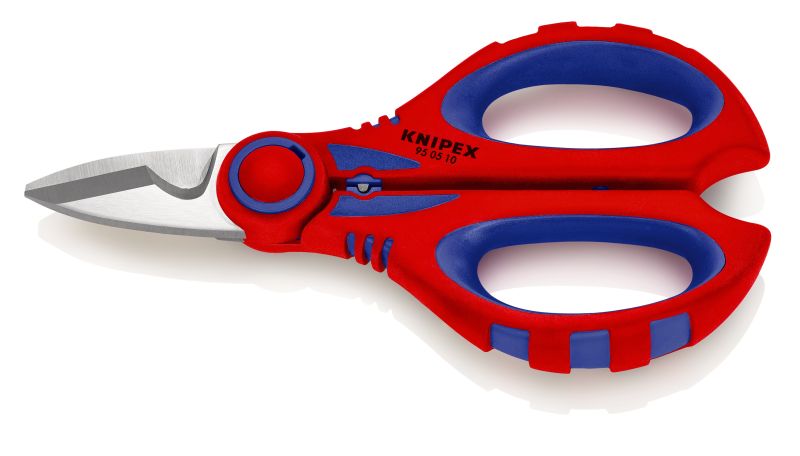 Knipex Elektrikerschere 950510SB Crimpstelle für Aderendhülsen bis 6 0mm²