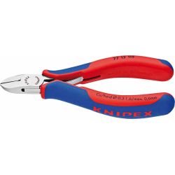 Knipex Elektronik-Seitenschneider spiegelpol. 115mm Schneide m kl. Facette