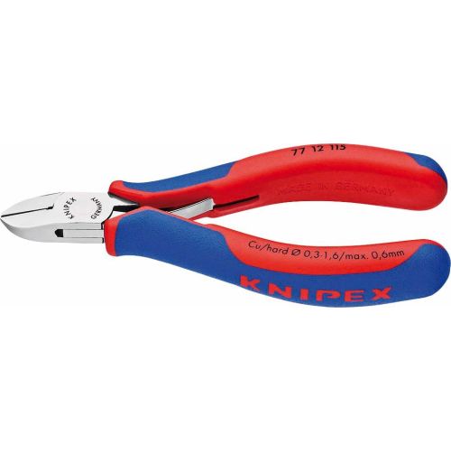 Bild: Knipex Elektronik-Seitenschneider spiegelpol. 115mm Schneide m kl. Facette