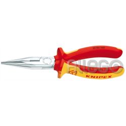 Knipex Flachrundzange 2506 Spitz, flach-rund (Radiozange)