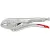 Bild: KNIPEX Gripzange 41 04 180 EAN | 180 mm | verzinkt | Spannkapazität bis 30 mm | Drahtschneider | universell einsetzbar