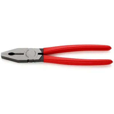 KNIPEX Kombizange 03 01 250 | 250mm | Schneiden für weichen & harten Draht | lange Schneiden | kunststoffbeschichtet