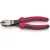 Bild: KNIPEX Kraft-Seitenschneider 74 12 180 | 180 mm | induktiv gehärtet | Präzisionsschneiden | 2-Komponenten-Griff