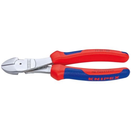 Bild: KNIPEX Kraft-Seitenschneider atramentiert 180 mm