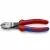 Bild: KNIPEX Kraft-Seitenschneider 200 mm | Hochleistungs-Seitenschneider für harten Draht | Mehrkomponenten-Griff