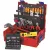 Bild: KNIPEX Werkzeugkoffer L-BOXX Sanitär 00 21 19 LB S | 52-teilig | ABS-Kunststoff | spritzwassergeschützt | rot