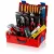 Bild: KNIPEX Werkzeugkoffer L-BOXX Sanitär 00 21 19 LB S | 52-teilig | ABS-Kunststoff | spritzwassergeschützt | rot
