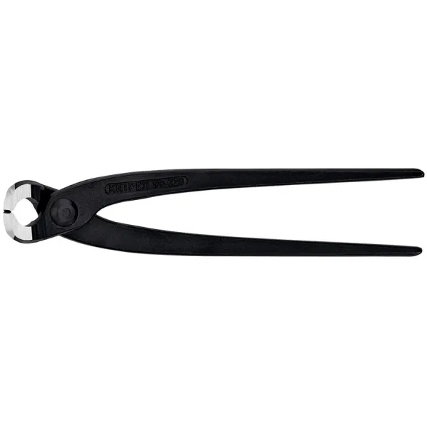 KNIPEX Monierzange 99 00 220 | Rabitz- & Flechterzange | 220 mm | Kopfbreite 12 mm | gehärtete Schneiden