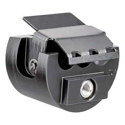 KNIPEX Positionierhilfe 97 49 66 1 | Crimpzange Zubehör für MC4 Solar-Steckverbinder | auswechselbarer Einsatz | 120 mm