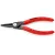 Bild: KNIPEX Sicherungsringzange 48 11 J0 | für Innenringe | gerade | 140 mm | Ø 8–13 mm | Kunststoffgriff