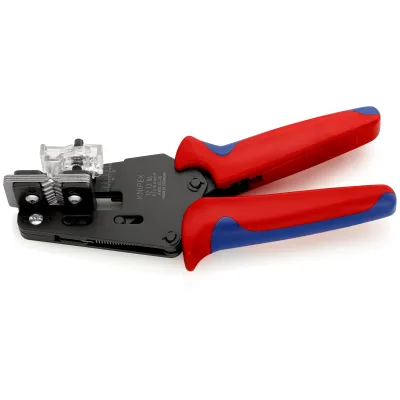 KNIPEX Präzisions-Abisolierzange 12 12 06 | 0,14–6,0 mm² | automatisch | 195 mm | Mehrkomponenten-Griff