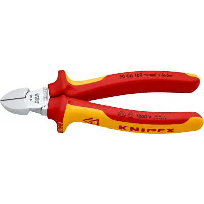 Knipex Seitenschneider 160 mm 7006 SB-Karte