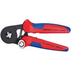 Knipex selbsteinstellende Crimpzange für Aderendhülsen, vierkant, 16mm² (975304)