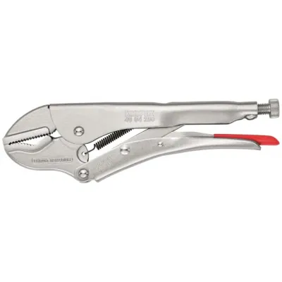 KNIPEX Gripzange 40 04 250 EAN | Universal-Gripzange 250 mm | Spannbereich bis 35 mm | verzinkt | Einhandbedienung